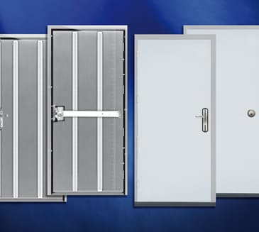 Insulated panels accessories Steel Doors