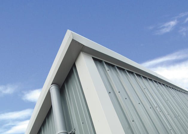 Single skin steel product Includes a comprehensive range of guttering flashings sealants and rooflights