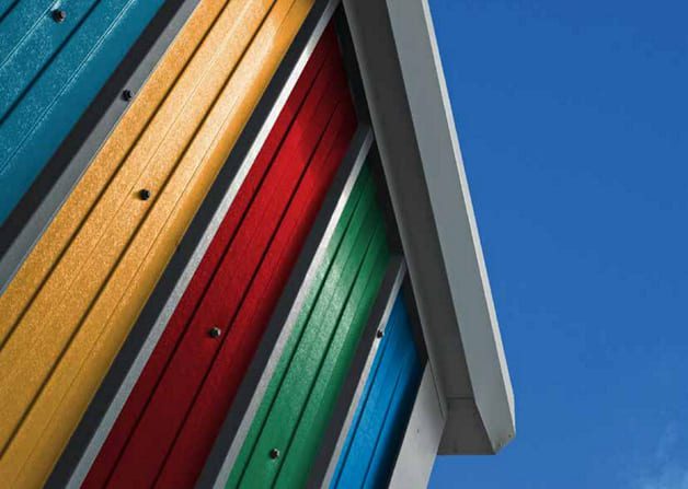 Single skin steel product Roof and Wall Profiles Clean sharp profile in a range of colours and finishes