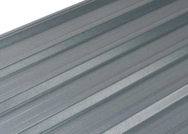 Single skin steel product a deep profile roof and wall sheet
